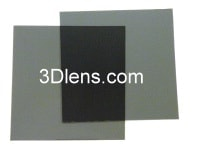 Linear Polarizer Film 100x100mm with Adhesive